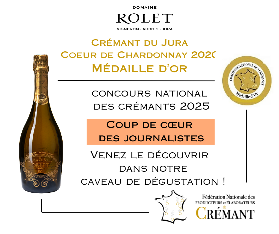 Médaille d’Or au Concours National des Crémants